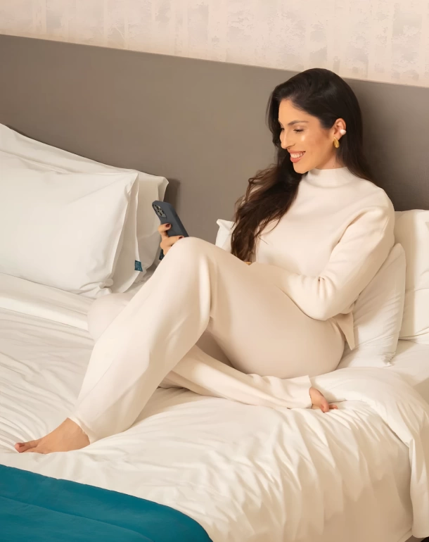 Está a passeio ou a trabalho?